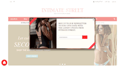 Desktop Screenshot of intimatestreet.com