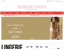 Tablet Screenshot of intimatestreet.com